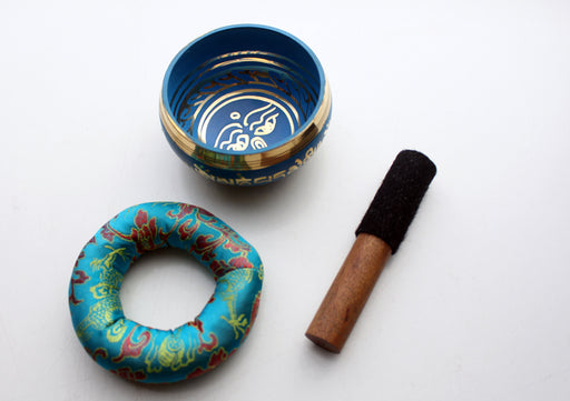 Buddha Eyes Painted Singing Bowl 3.5" - nepacrafts