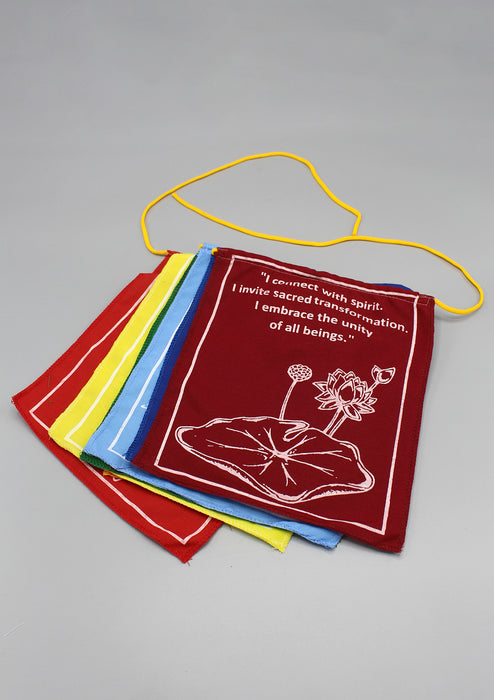 TIBETAN HEALING PRAYER FLAGS HIGH QUALITY