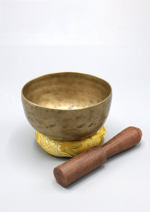 Tibetan Handmade Thadobati Singing Bowl # Note E — NepaCrafts Product