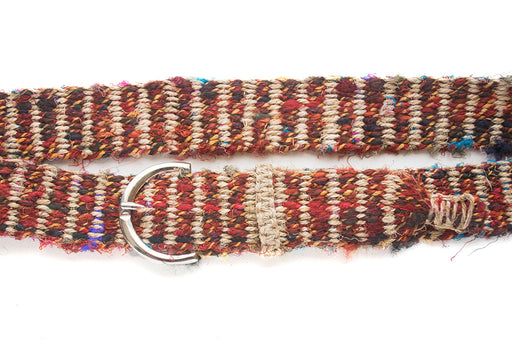 Multicolor Ecofriendly Hand Woven Unisex Hemp Belt - nepacrafts