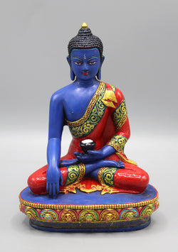 STATUA BUDDHA IN VETRO RESINA CM. 120 [buddha.b45] - 690,00