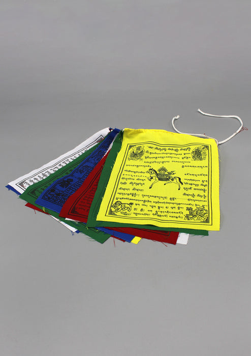 Victory Mantra Printed Mixed Tibetan Prayer Flags