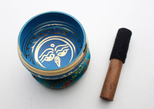 Buddha Eyes Painted Singing Bowl 3.5" - nepacrafts