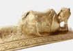 Reclining Buddha Statue, Nirvana Buddha Statue made of Brass 8.5 inch long - nepacrafts